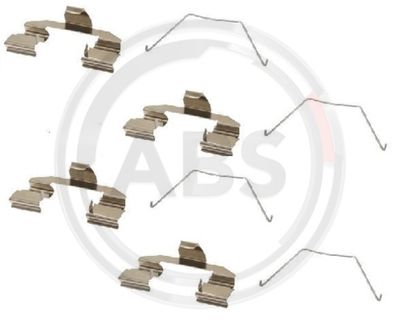 Комплектующие, колодки дискового тормоза A.B.S. 1607Q для MAZDA 6