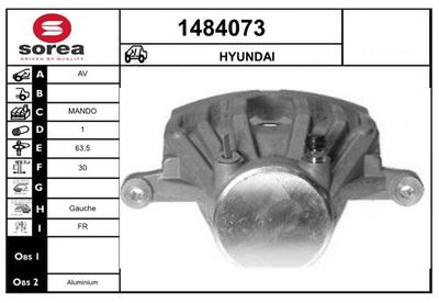 BREMSSATTEL SNRA 1484073