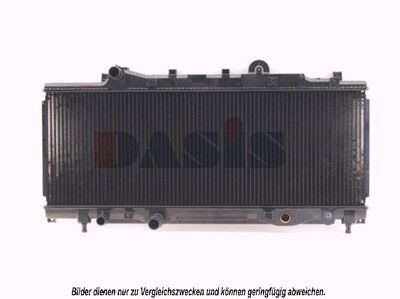 Радиатор, охлаждение двигателя AKS DASIS 080980N для FIAT PUNTO