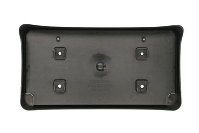 Kentekenplaat bevestiging Voor (zwart) past: DODGE CHARGER 04.14-06.18