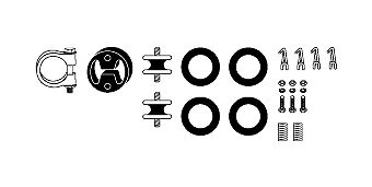 SET MONTARE SISTEM DE ESAPAMENT