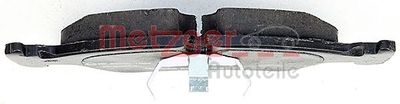 BREMSBELAGSATZ SCHEIBENBREMSE METZGER AUTOTEILE 1170252 4