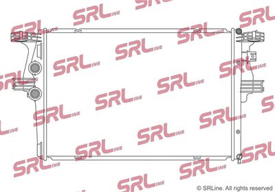 Radiator, engine cooling