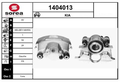 BREMSSATTEL SNRA 1404013