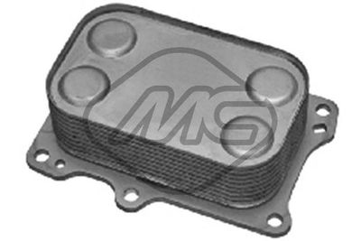 Olejový chladič, motorový olej Metalcaucho 39097