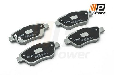 stabdžių trinkelių rinkinys, diskinis stabdys 1B1044 ProfiPower