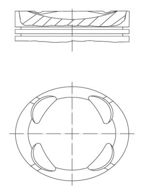 PISTON MAHLE 503PI00110000