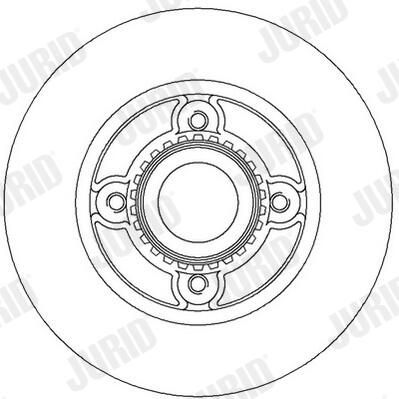 BREMSSCHEIBE JURID 562367JC 1