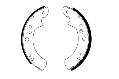 Комплект тормозных колодок E.T.F. 09-0394 для CARBODIES FX
