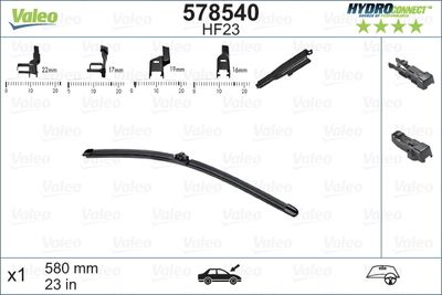 Pióro wycieraczki VALEO 578540