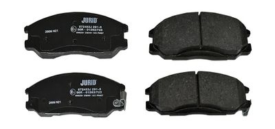 BREMSBELAGSATZ SCHEIBENBREMSE