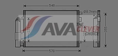 KONDENSATOR KLIMAANLAGE
