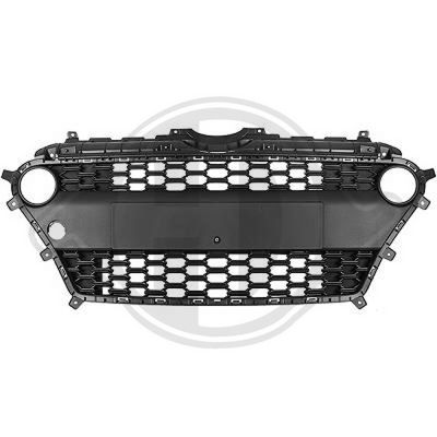 Ventilatiegrille, bumper