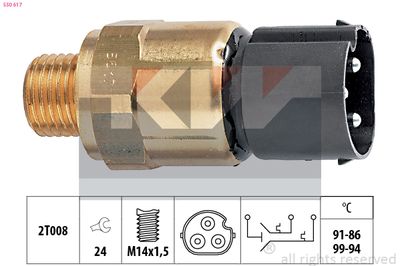 COMUTATOR TEMPERATURA VENTILATOR RADIATOR KW 550617