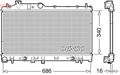 DENSO Kühler, Motorkühlung