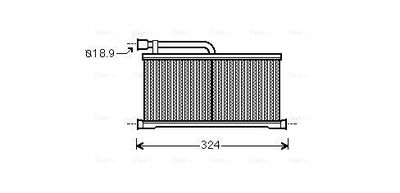 AVA QUALITY COOLING Kachelradiateur, interieurverwarming (AIA6296)