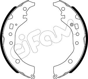 CIFAM 153-517 Ремкомплект барабанных колодок  для TOYOTA RACTIS (Тойота Рактис)