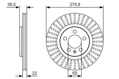 Brake Disc 0 986 479 R68