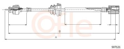 Speedometer Cable S07121