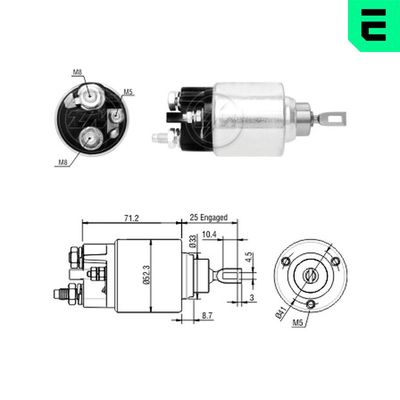 SOLENOID ELECTROMOTOR