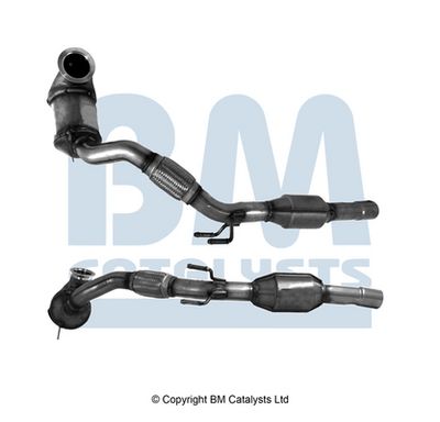 Filtr sadzy / filtr cząstek stałych, układ wydechowy BM CATALYSTS BM15032H