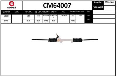 LENKGETRIEBE EAI CM64007