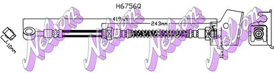 Тормозной шланг KAWE H6756Q для HYUNDAI i10