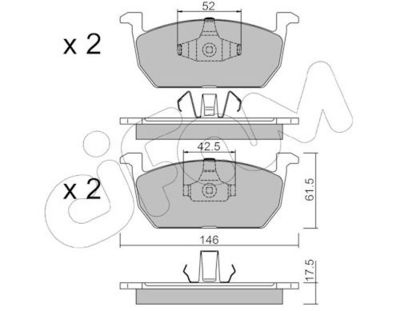 SET PLACUTE FRANA FRANA DISC