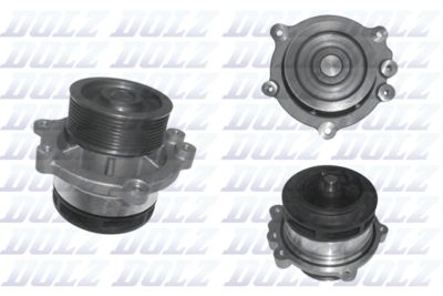 Water Pump, engine cooling D204