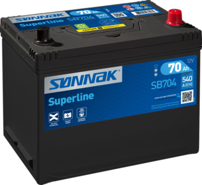 Стартерная аккумуляторная батарея SONNAK SB704 для INFINITI QX56