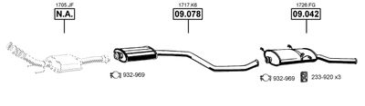 Układ wydechowy ASMET CI092605