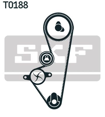 SET POMPA APA + CUREA DINTATA SKF VKMC03253 1