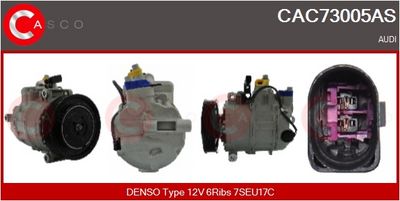COMPRESOR CLIMATIZARE CASCO CAC73005AS