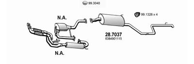 Układ wydechowy ASSO ART4059