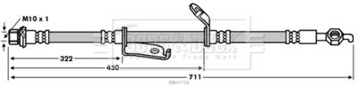 Brake Hose Borg & Beck BBH7726