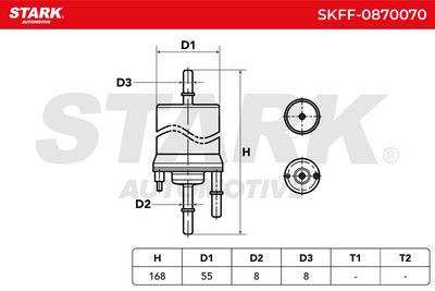 горивен филтър STARK SKFF-0870070