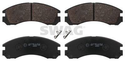 SWAG 80 91 6646 Комплект тормозных колодок, дисковый тормоз 