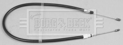 Тросик, cтояночный тормоз BORG & BECK BKB2476 для CITROËN XM