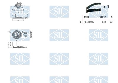 SET CUREA DE DISTRIBUTIE Saleri SIL TK1364 1