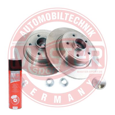 Tarcza hamulcowa MASTER-SPORT GERMANY 2401106127B-SET-MSP