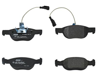 BREMSBELAGSATZ SCHEIBENBREMSE