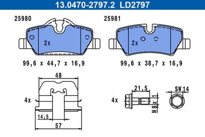 SET PLACUTE FRANA FRANA DISC