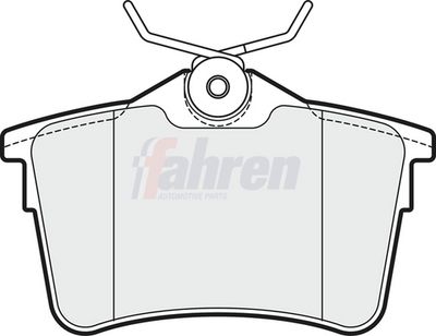 Fahren Brake Pad Set, disc brake FBP3247
