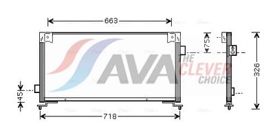кондензатор, климатизация AVA Clever Choice SU5044