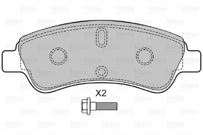 SET PLACUTE FRANA FRANA DISC VALEO 598464 1