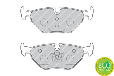 Brake Pad Set, disc brake FDB1867