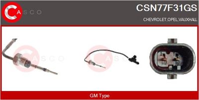 SENZOR TEMPERATURA GAZE EVACUARE CASCO CSN77F31GS