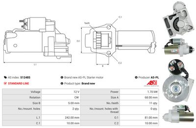 STARTER AS-PL S1248S 4