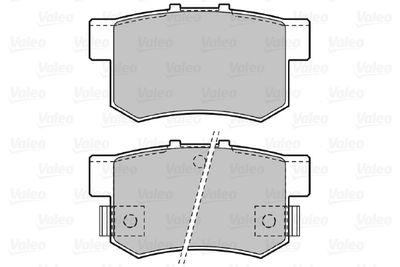 Brake Pad Set, disc brake 598682