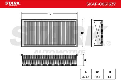 въздушен филтър STARK SKAF-0061637